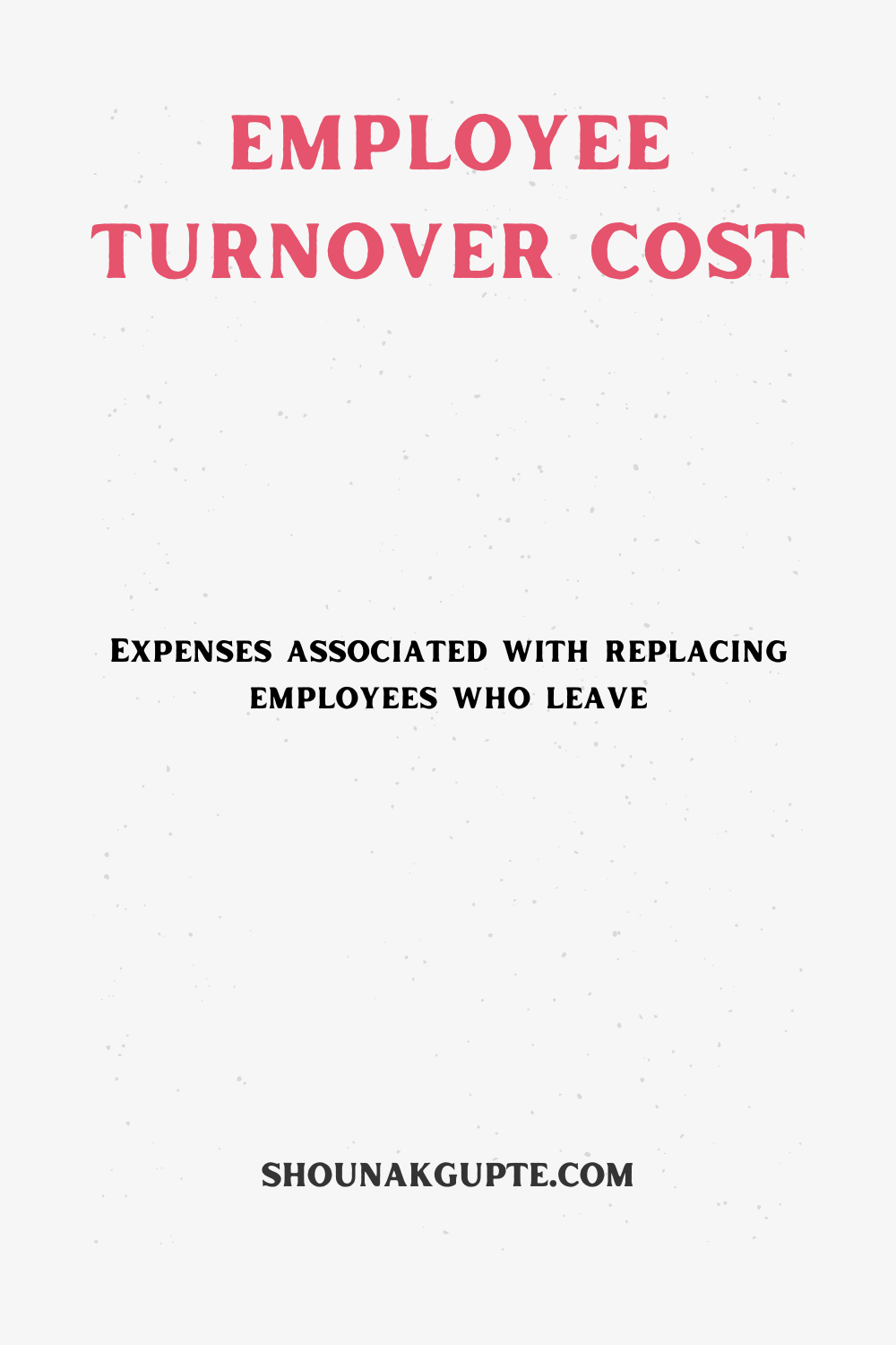 What is Employee Turnover Cost