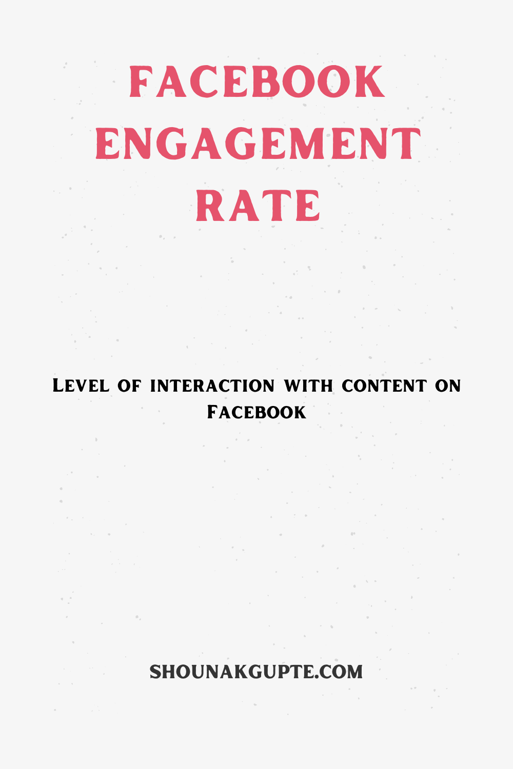 What is Facebook Engagement Rate