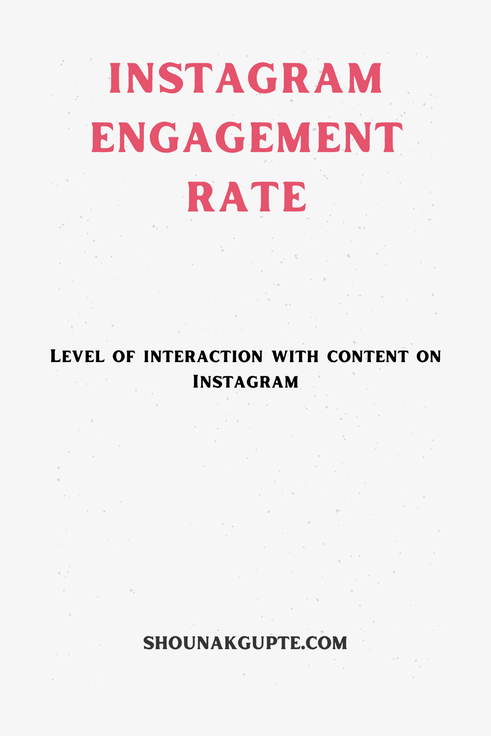What is Instagram Engagement Rate
