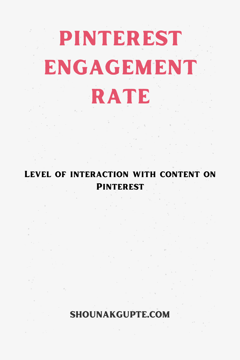 What is Pinterest Engagement Rate