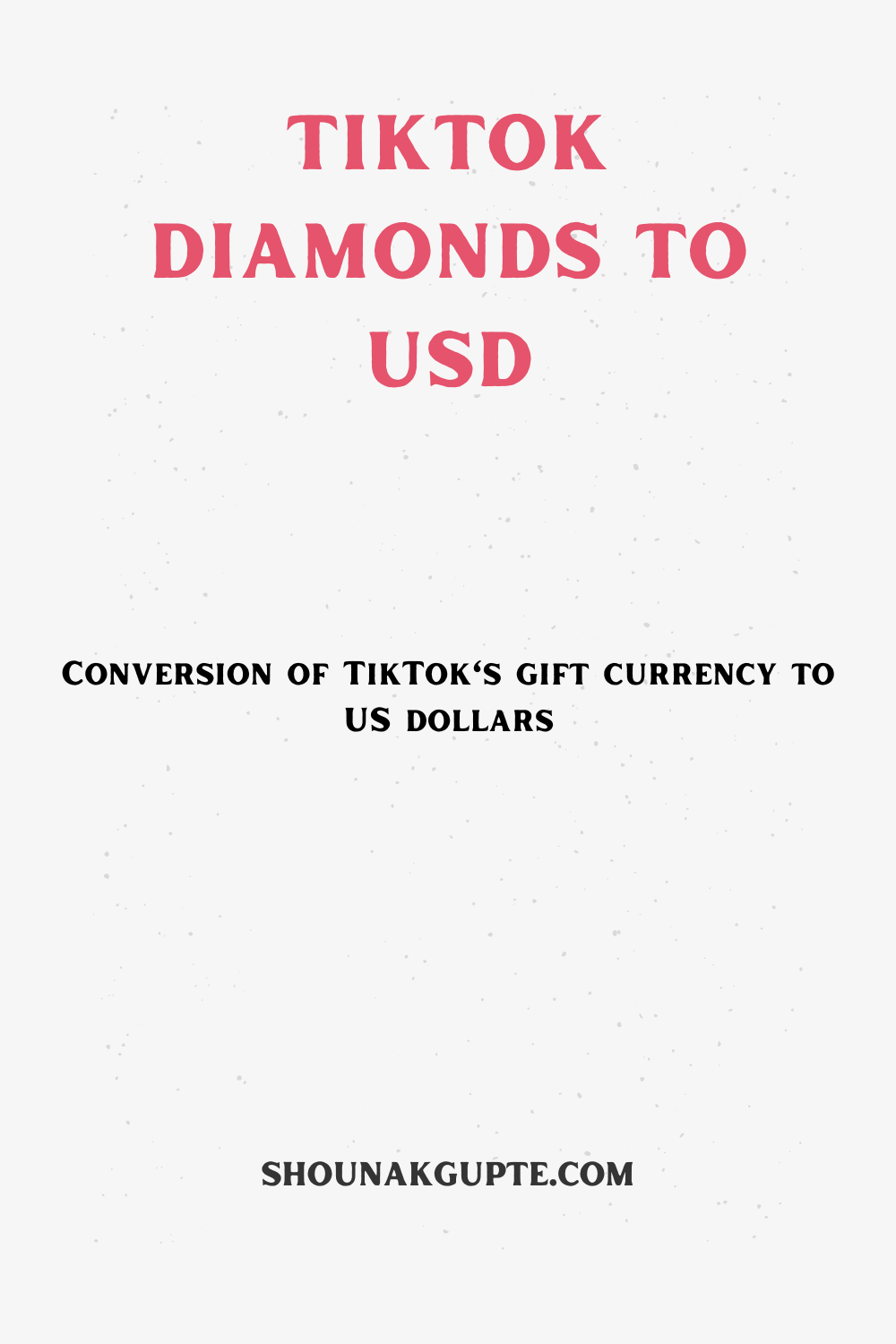 What is Tiktok Diamonds
